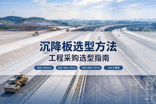 兰州沉降板选择方法