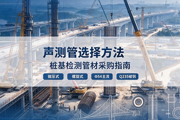 兰州声测管选型标准