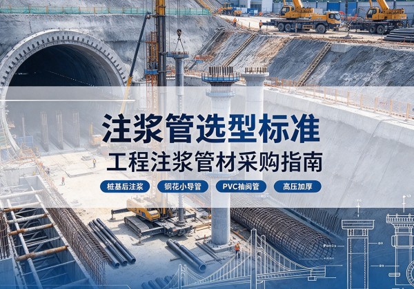 兰州注浆管选型标准